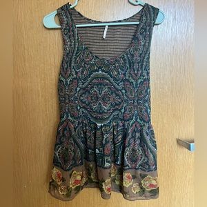 Free People Flowy Top